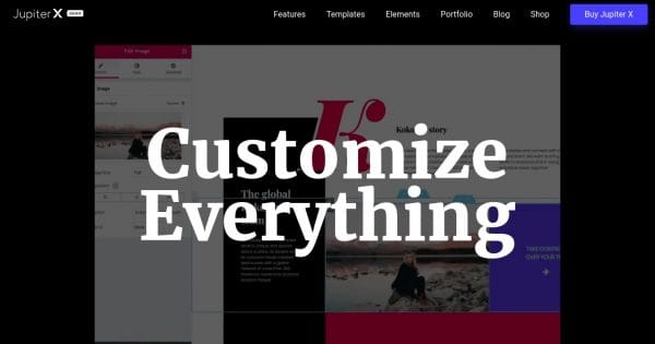 Jupiter X wordpress theme