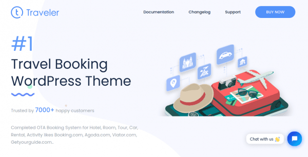 Traveler WordPress Theme