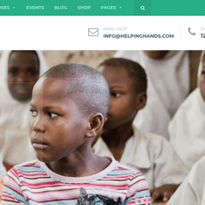 HelpingHands- Charity WordPress Theme