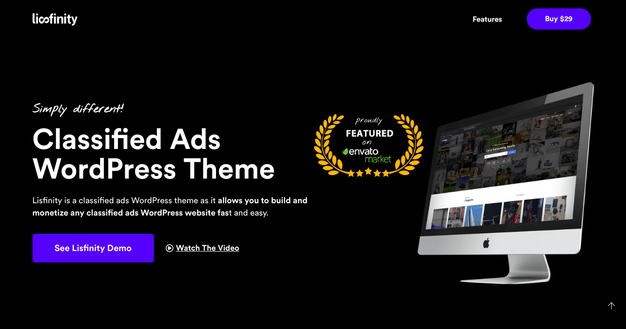 Lisfinity – Classified Ads WordPress Theme - WP Themes