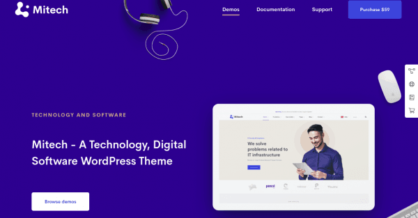 mitech wordpress theme 1