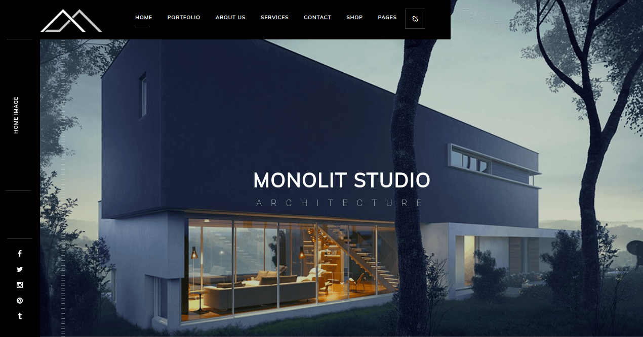 Monolit Responsive Architecture WordPress Theme - WP Themes