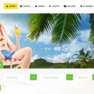 Trendy Travel Tour Travel Booking WordPress Theme