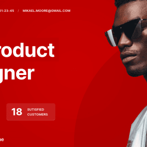 Get - Mikael Modern & Creative CV Resume WordPress Theme