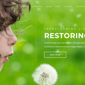 Get -Blessing WordPress Theme