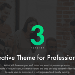 Get - Kalium - Creative Theme for Professionals