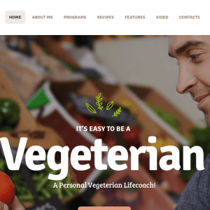 Rosalinda Health Coach & Vegetarian Lifestyle Blog WordPress Theme