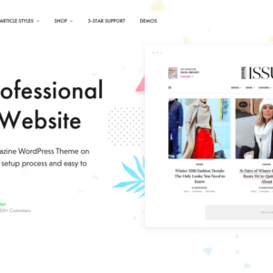 Get - The Issue Magazine WordPress Theme