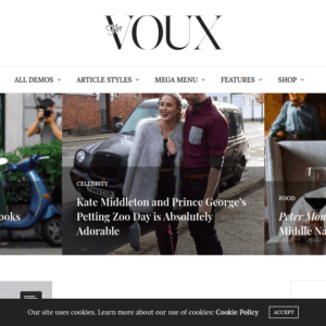 Get -The Voux A Comprehensive Magazine WordPress Theme