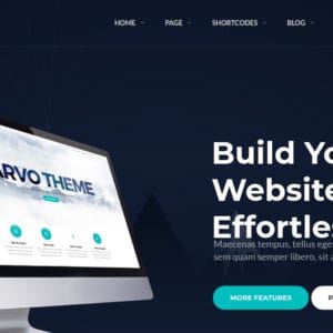 Get- Arvo Flexible Multipurpose WordPress Theme