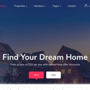 Get- Homeo Real Estate WordPress Theme