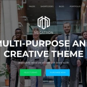 Get-Megatron Responsive MultiPurpose WordPress Theme