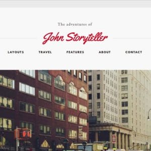 Get- Storyteller Blog WordPress Theme