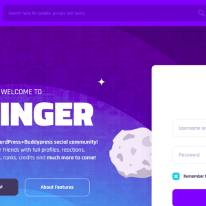 Get- Vikinger Social Community WordPress Theme
