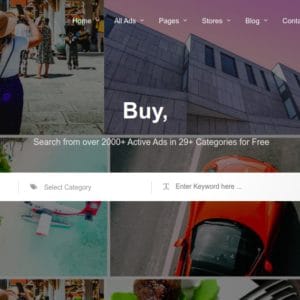 Get- Classima Classified Ads WordPress Theme