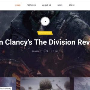 Get Gamezone - Video Gaming Blog Theme