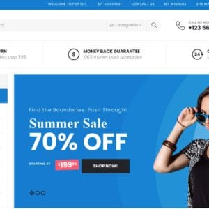Get Porto- Multipurpose & WooCommerce Theme