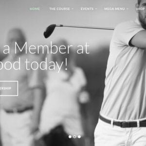 Get Brentwood - Golf Course Website Theme