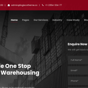 Get Logisco - Logistics & Transportation WordPress Theme