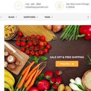 Get Organiz - Organic Store WooCommerce Theme