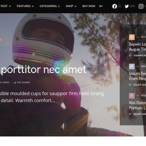 GET Squaretype - Modern Blog WordPress Theme