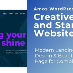 GET Amos WordPress Theme