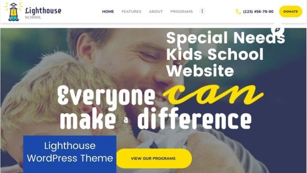 Lighthouse wordpress theme