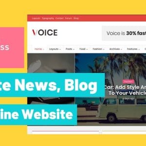 GET Voice WordPress Theme