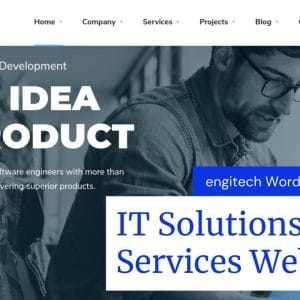 GET Engitech WordPress Theme