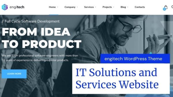 engitech wordpress theme