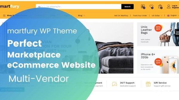 Martfury wordpress theme