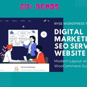 GET Ryse WordPress Theme - SEO & IT Service Website