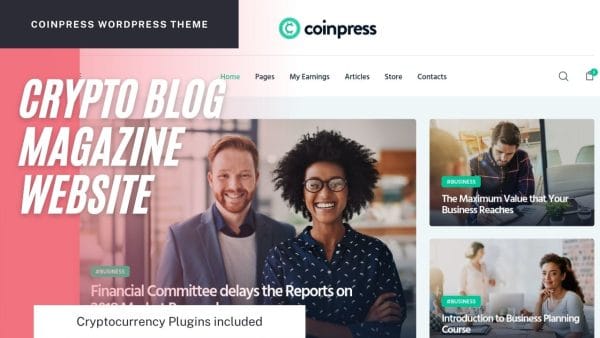 coinpress wordpress theme