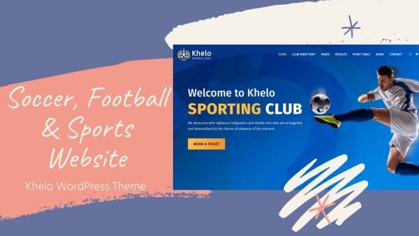 Khelo WordPress theme