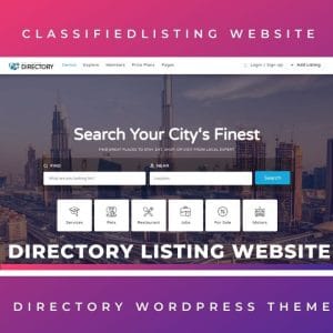 GET  Directory Box WordPress Theme