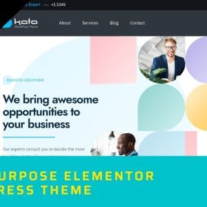 GET Kata Elementor WordPress Theme
