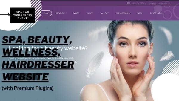 spa lab wordpress theme