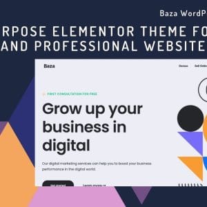 GET Baza WordPress Theme