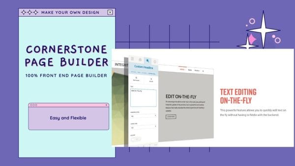 cornerstone page builder