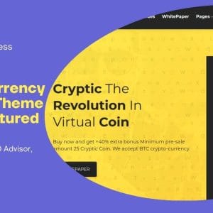 GET Cryptic WordPress Theme