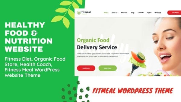 fitmeal wordpress theme