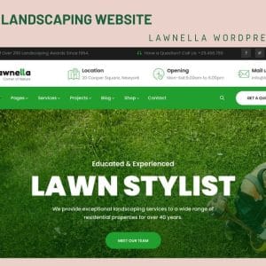 GET Lawnella WordPress Theme