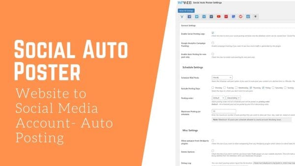social auto poster plugin