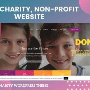 GET Children Charity WordPress Theme