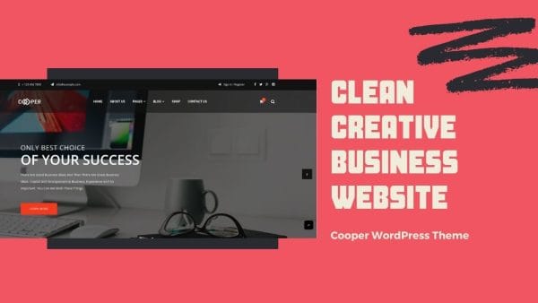 cooper wordpress theme