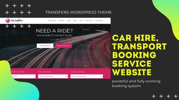 transfers wordpress theme