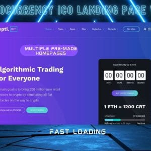 GET CryptiBIT WordPress Theme