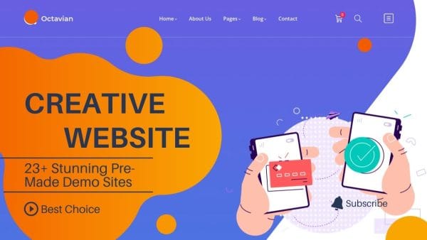 octavian wordpress theme