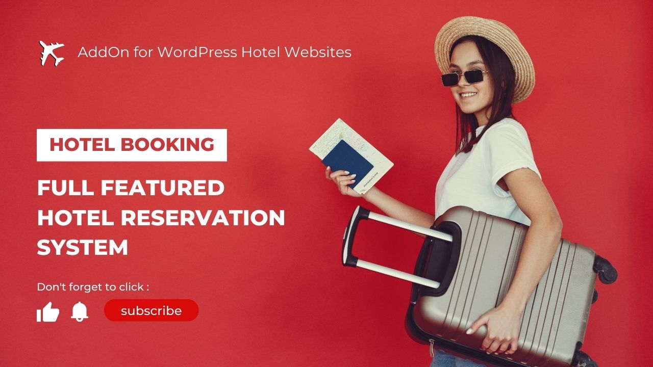 GET HBook Hotel Booking System Plugin WP Themes