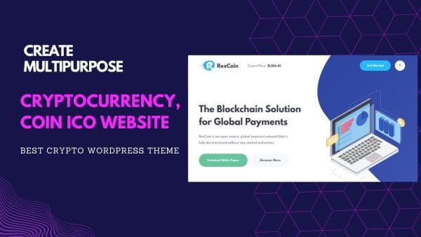 rexcoin wordpress theme